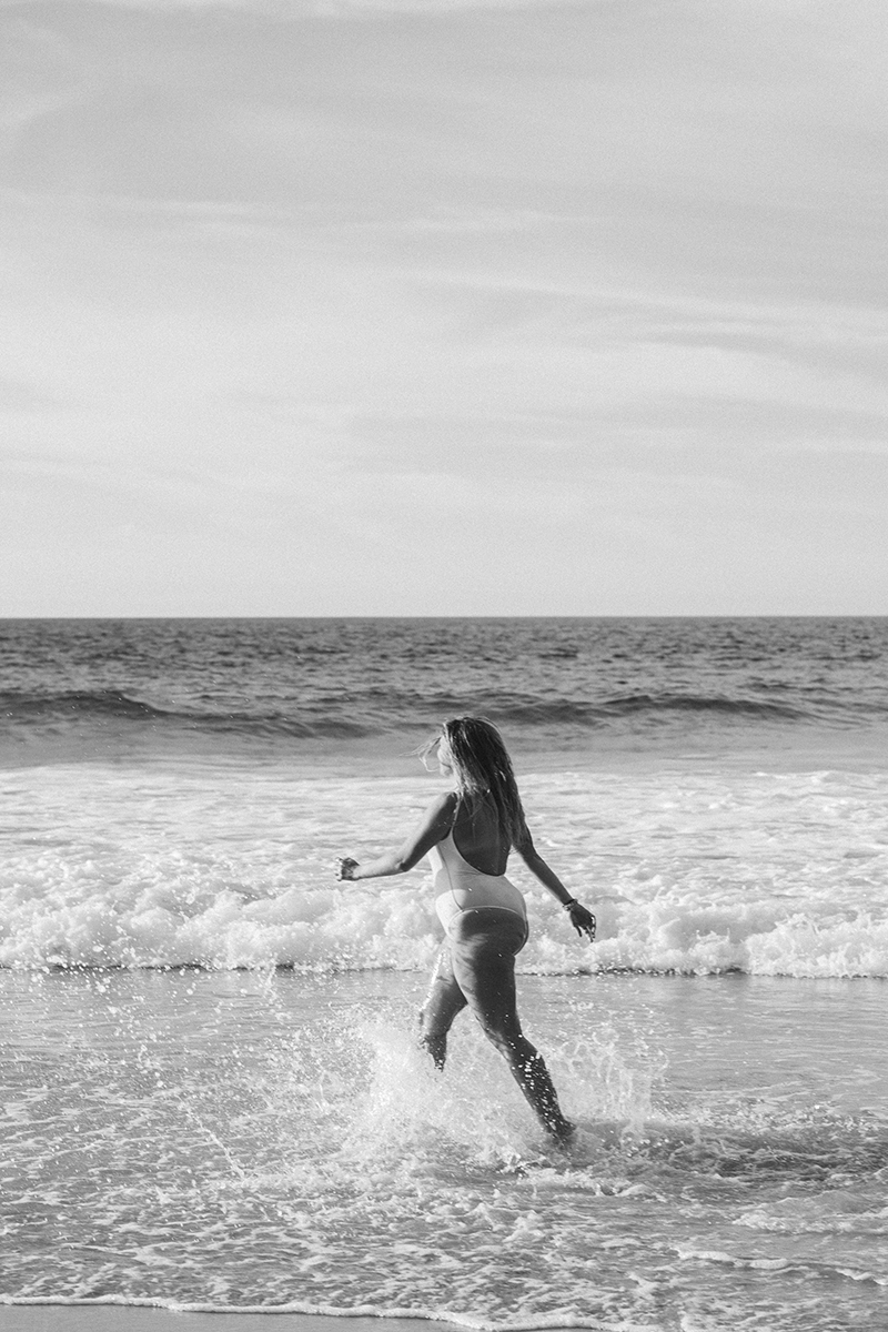 Strandportrait in der Natur